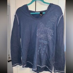 Harley-Davidson Navy Blue Women's Pullover Sweatshirt